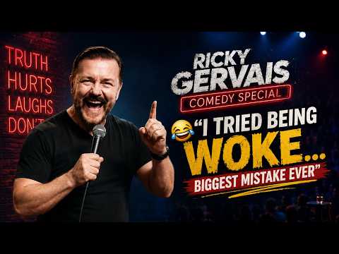 Ricky Gervais Comedy Special 😂 | “I Tried Being Woke… Biggest Mistake Ever”