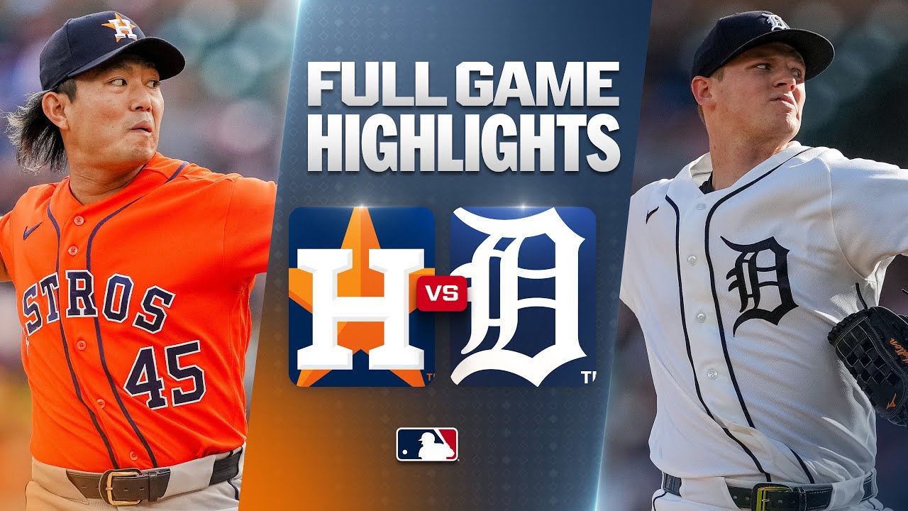 ASTROS vs. TIGERS: Official Full Game Highlights (June 25) | 2026 MLB Season
