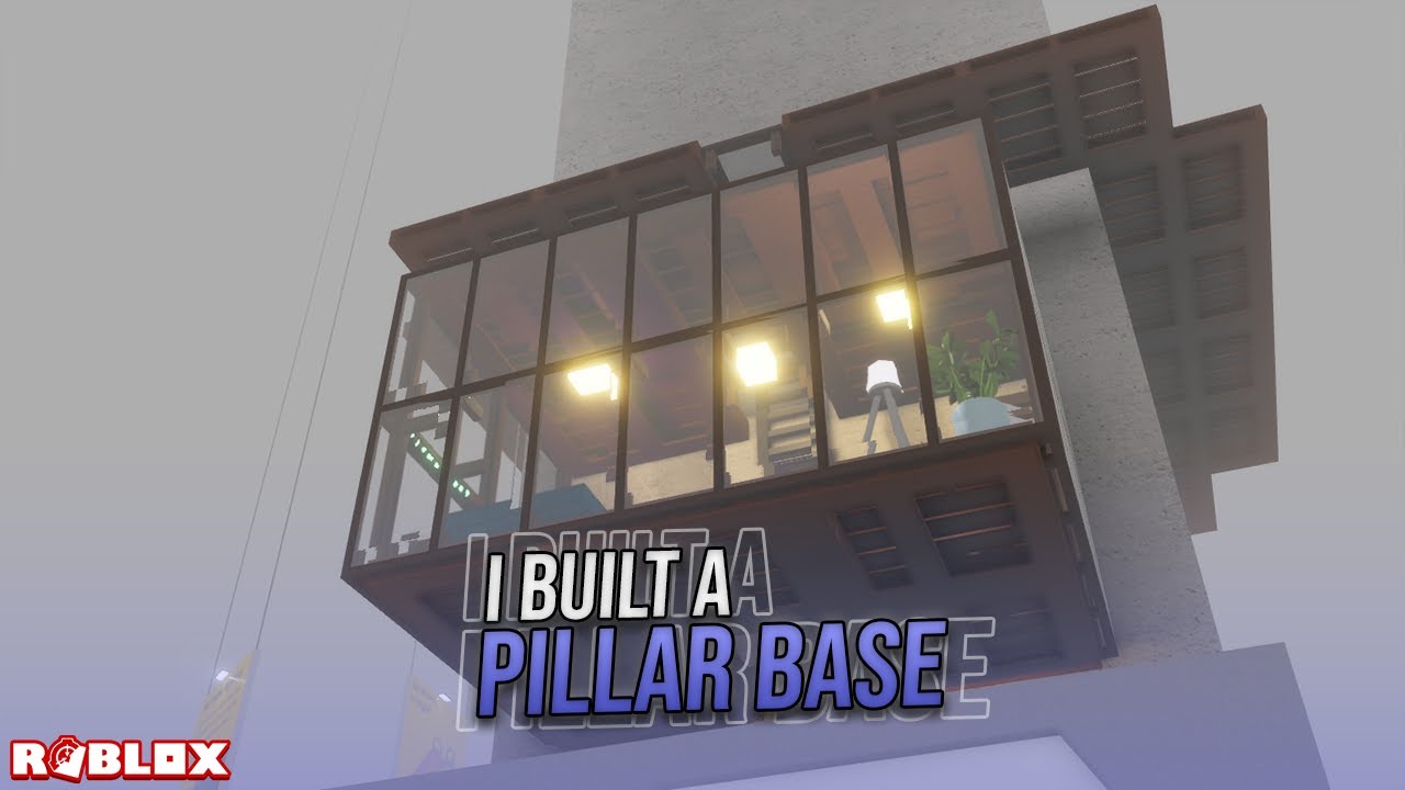 I BUILT A PILLAR BASE (after a while) • Roblox SCP-3008