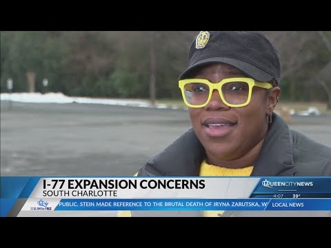 Community activists in Charlotte raise concerns over proposed I‑77 South expansion