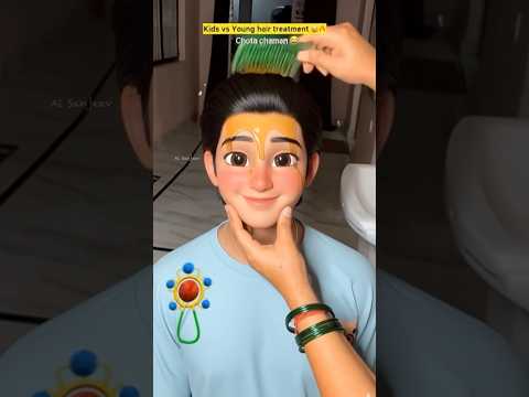 Ghar Me Kids & Youth Hair Treatment Ka Hungama | Indian Family #shorts #Funny #comedy #relatable