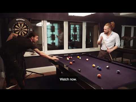 Zlatan and agent Dex - Billiards