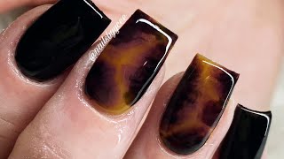 How to: Tortoise Shell Nails