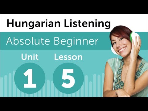 Learn Hungarian - Hungarian Listening - Looking at a Photograph from Hungary