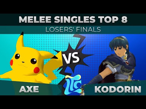 Axe vs KoDoRiN - Melee Singles Top 8: Losers' Finals - Low Tide City | Pikachu vs Marth