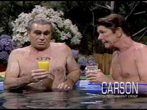 Johnny Carson as Ronald Reagan and Brezhnev Summit