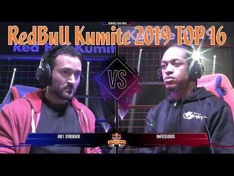 RedBull Kumite 2019 - TOP 16｜801 strider (G) vs Infexious (Zeku)