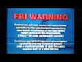 Anchor Bay Entertainment FBI Warning 1999 2007