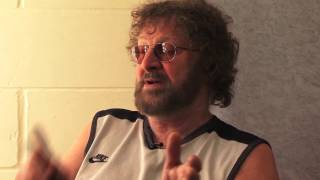 Chas Hodges gets his first editing lesson from Joe Meek