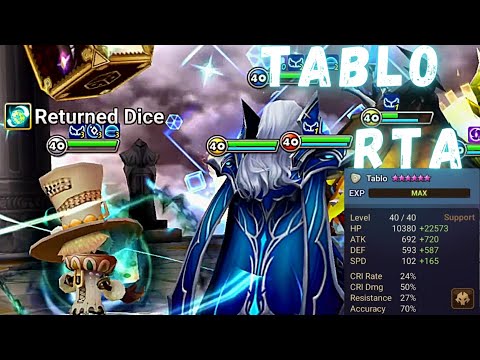 The Power Of Tablo (Light Dice Magician) In RTA  Summoners War