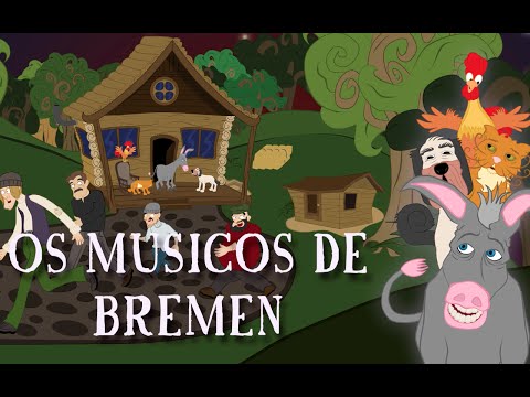 Os musicos de Bremen / Os Saltimbancos  em portugues