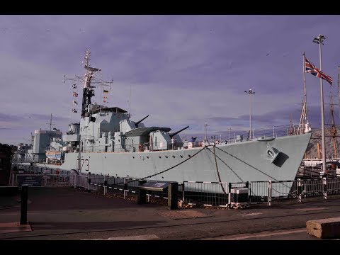A VISIT ON BOARD HMS CAVALIER D73 AT CHATHAM HISTORIC DOCKYARD - 28th October 2017