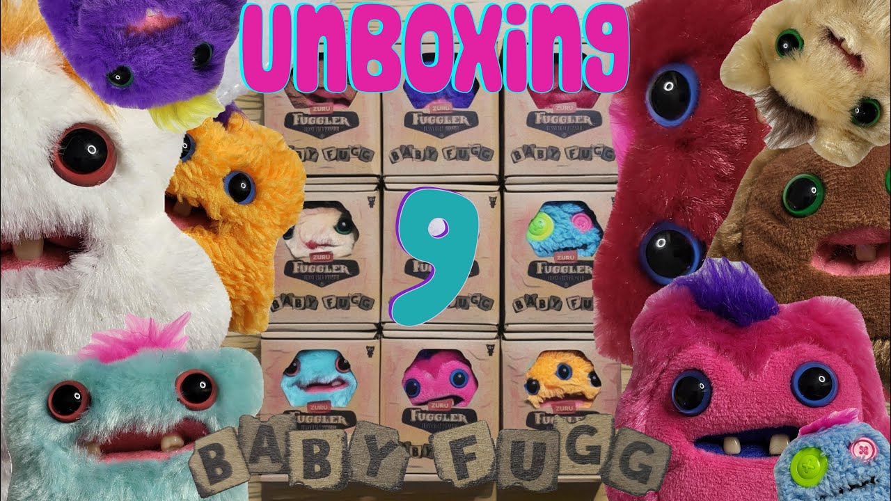 Baby Fuggs Fuggler Funny Ugly Monster Plush S4 #unboxing #fuggler #fugglersforlife #zuru #fugglers