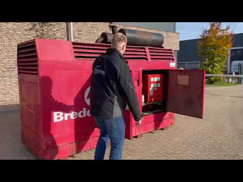 Bredenoord Scania Leroy Somer 150 kVA Silent generatorset stocknr 5005