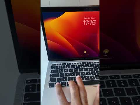 How to lock MacBook with keyboard #macbook #keyboard shortcuts