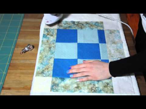 Tutorial cuscino patchwork (pt 1) by IdeAli