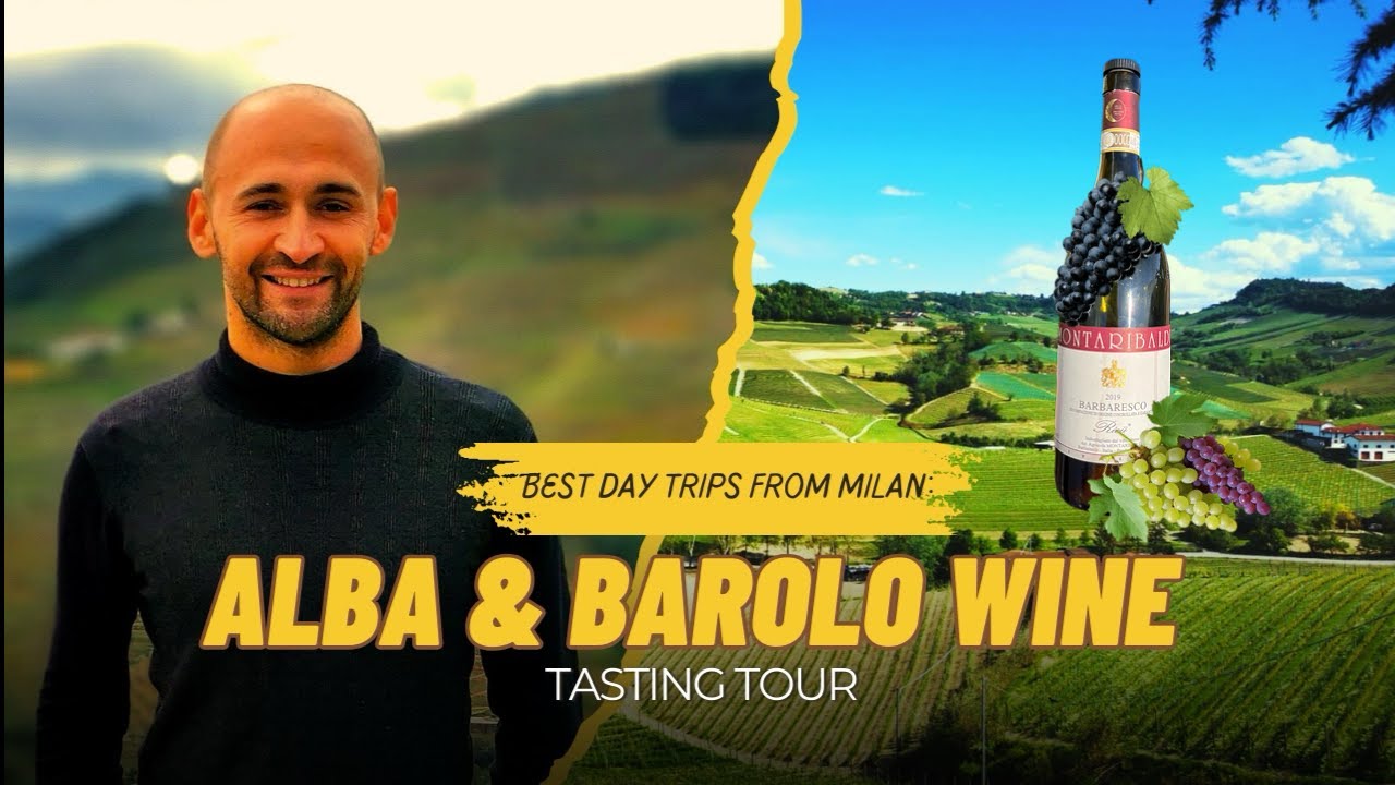 Alba, UNESCO-slottet och Barolo vinprovningstur från Milano