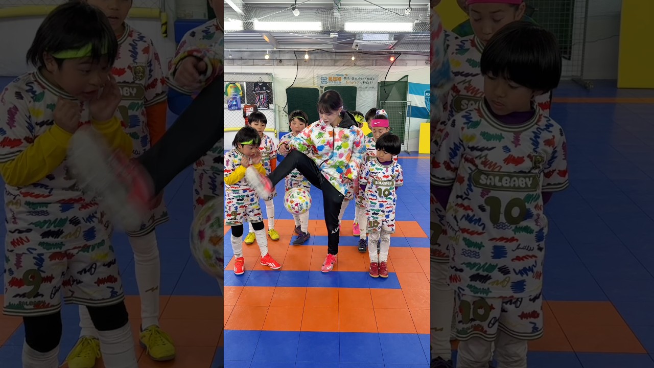 凄ワザをして子どもたちを沸かせろww#shorts