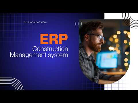 Construction Management System ERP