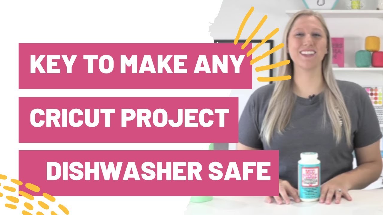 The Key To Make ANY Cricut Project Dishwasher Safe Makers Gonna Learn