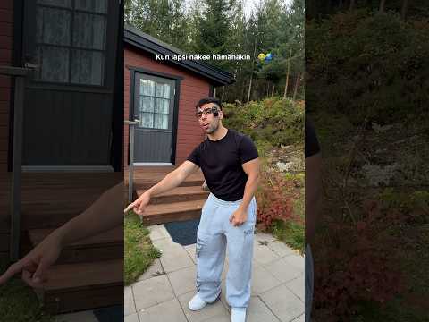Kun lapsi näkee hämähäkin 🕷️🌏🇫🇮 #shorts #comedy