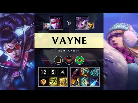 Vayne ADC vs Syndra - BR Grandmaster Patch 25.12