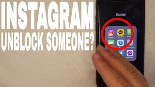 ✅  How To Unblock Someone On Instagram 🔴