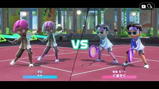 テニスでボロ勝ちしたいのよ。