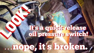 Trying to replace an old oil sending unit