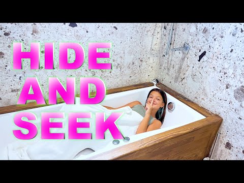 Masal Öykü and Özlem Playing Hide and Seek   Funny Kids Video