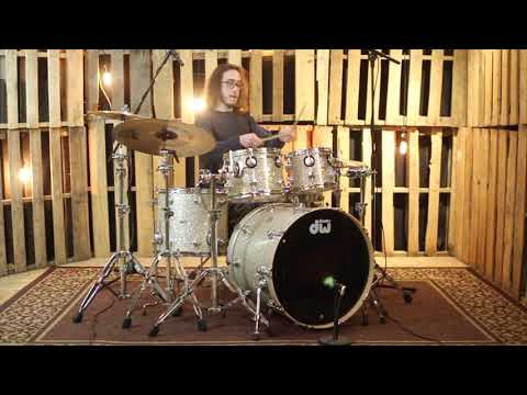 DW Collector's Broken Glass Drum Set - 23,10,12,16 - SO#1214806