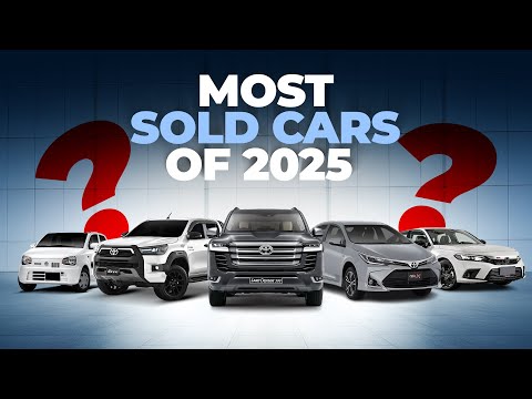 Most Sold Cars in 2025 | 2025 Main Sab Se Zada Konsi Gari Biki?