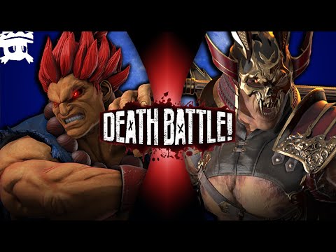 Akuma vs Shao Kahn | DEATH BATTLE! sub español (Street Fighter vs Mortal Kombat)