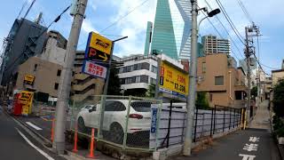 散歩　六本木から東京タワー　東京都港区/From Roppongi to Tower of Tokyo, Japan Walking
