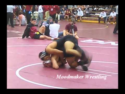 California JC State Wrestling Tournament 2010 - 157CON3: Aaron Lopez vs Russell Williams