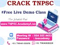 TNPSC Free Demo Class 1 Introduction