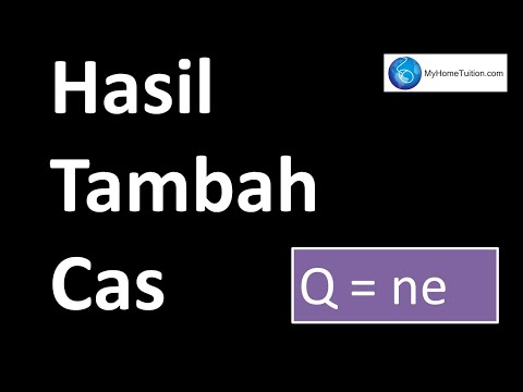 Fizik Tingkatan 5 KSSM Bab 3 Elektrik | Hasil Tambah Cas