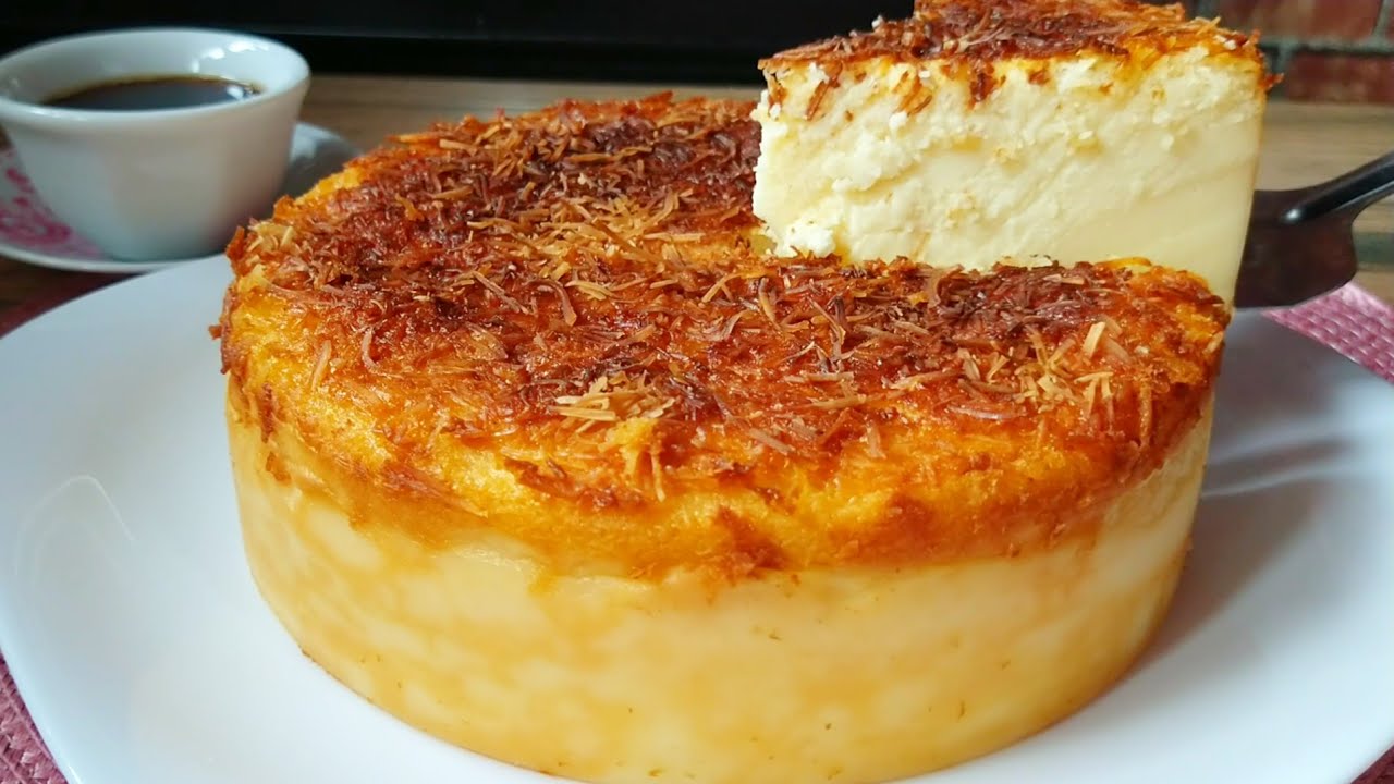 🔥 BOLO DE COCO CREMOSO COM LEITE CONDENSADO NO LIQUIDIFICADOR SEM FARINHA DE TRIGO❤️ Simoniramos