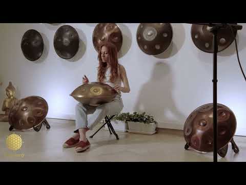 BATTILORO HANDPAN: A2 Celtic Minor 432 Hz - Noreia