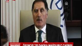 Sınav Başvuru Tarihlerini Kaçırarak Mağdur Olan Öğrencilerin, Başdenetçi Şeref Malkoç’a Teşekkür Ziyareti