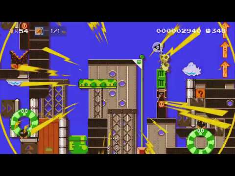 little screen puzzle 2 by Basko - Super Mario Maker 2 - No Commentary 1by