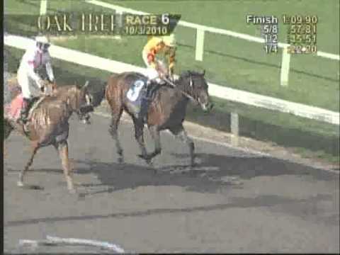 Turbulent Descent wins 10/03/2010