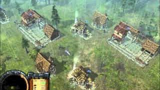 Settlers 5 Part 7 - It's raining and the Town grows!