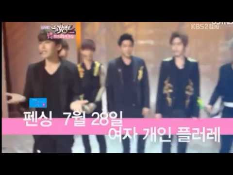 120727 Super Junior Intro London Olympic Special Music Bank