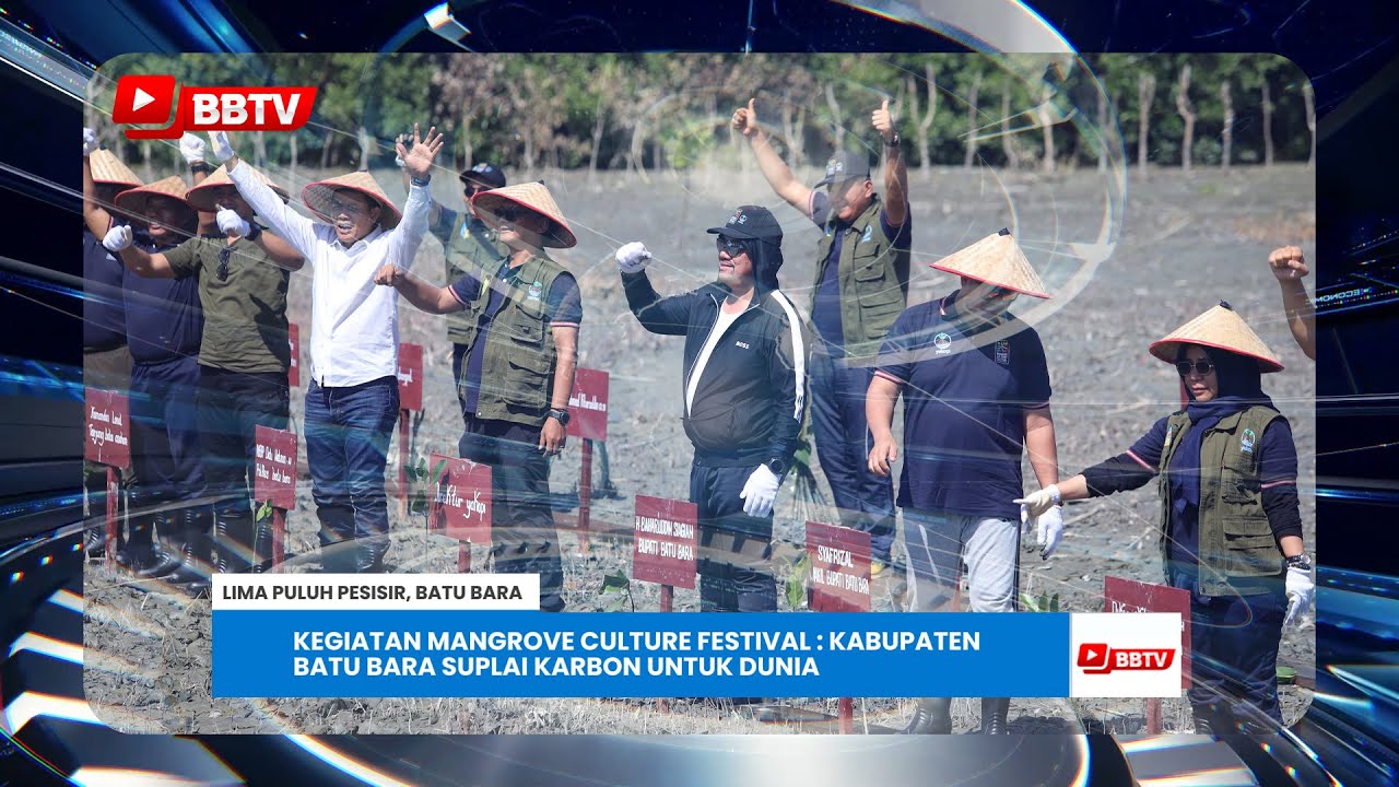 KEGIATAN MANGROVE CULTURE FESTIVAL : KABUPATEN BATU BARA SUPLAI KARBON UNTUK DUNIA