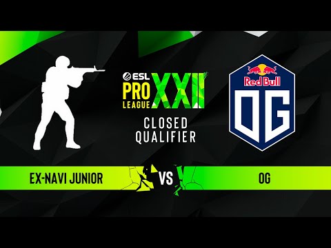 ex-NAVI Junior vs. OG - ESL Pro League Season 22 Europe CQ