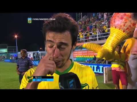 Rius: "No lo supimos aguantar". Defensa 1 - San Lorenzo 2. Fecha 2. Primera División 2015. FPT.