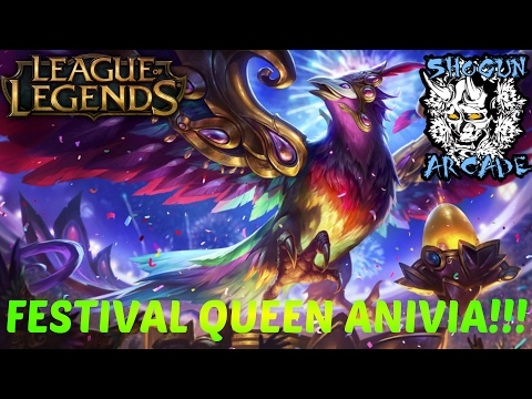 Festival Queen Anivia! Skin Spotlight with Shogun Arcade