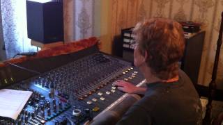 john mc reviewing the desk mix of sweet adeline