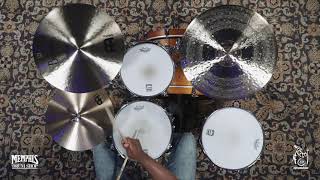 Video thumbnail for Meinl 18" Byzance Traditional Medium Thin Crash Cymbal - 1448g (B18MTC-1042921I) by Memphis Drum Shop